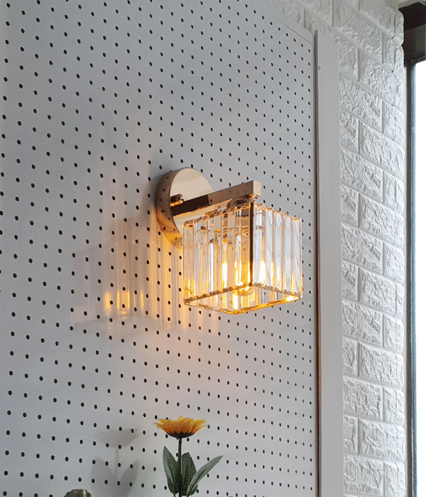 블리츠 1등 LED벽등 크리스탈벽등 (원형/사각)