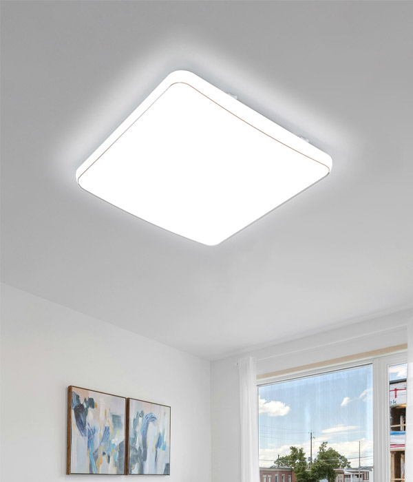 하이스 사각 40W 국산LED방등 KS고효율 친환경 안방전등